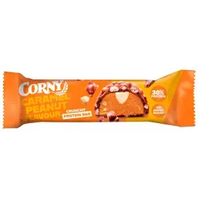 Corny Crunchy Protein Bar Peanut Caramel Flavour 45G