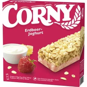 Corny Erdbeer-Joghurt Riegel 6ST 150G