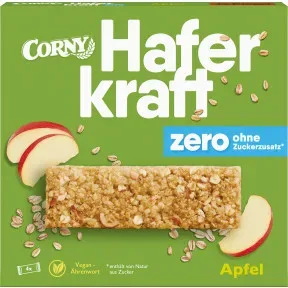 Corny Haferkraft Zero Apfel 4ST 140G