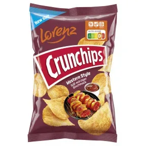 Lorenz Crunchips Western Style 150G