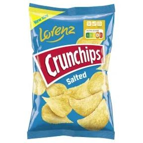 Lorenz Crunchips Salted 150G