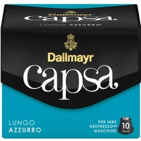 Dallmayr Capsa Lungo Azzurro Intensität 8 Kaffeekapseln 10ST 56G