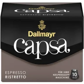 Dallmayr Capsa Espresso Ristretto Intensität 10 Kaffeekapseln 10ST 56G
