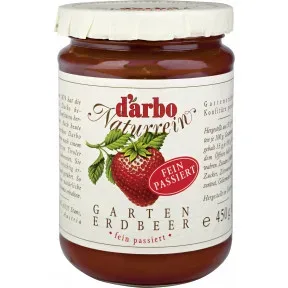 Darbo Konfitüre Naturrein Erdbeer fein passiert 450G