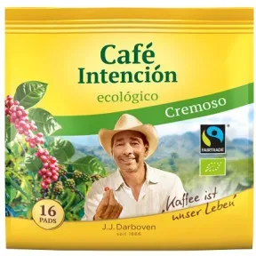 Darboven Bio Cafe Intencion ecologico Cremoso Fairtrade 16ST 112G