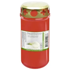 Edeka Dauerbrenner mit Deckel rot