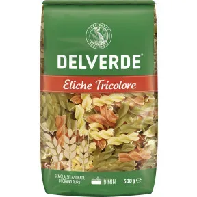 Delverde Eliche Tricolore 500G