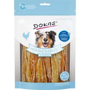 Dokas Hühnerbrust in Streifen 250G