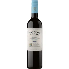 Doppio Passo Rosso Alternativa  0,0% 0,75L - Etikett verschmutzt/beschädigt