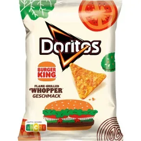 Doritos Tortilla Chips Flame Grilled Whopper 100G