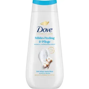 Dove Advanced Care Duschcreme Mildes Peeling&Pflege Baumwoll- und Meeresmineralienduft 225ML