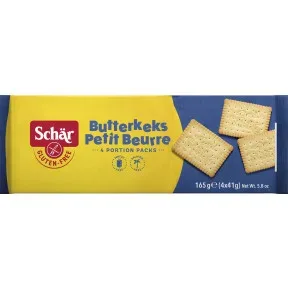 Schär Butterkeks Petit Beurre 4ST 165G