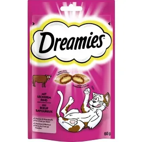 Dreamies Katzensnacks mit Rind 60G
