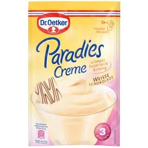 Dr.Oetker Paradies Creme weisse Schokolade 70G