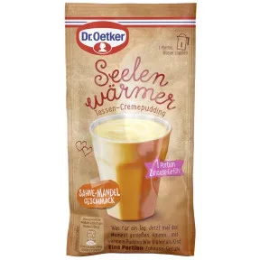 Dr.Oetker Seelenwärmer Tassen-Cremepudding Sahne-Mandel 58G