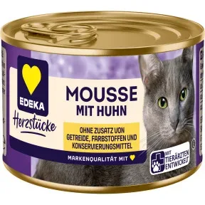 EDEKA Herzstücke Mousse mit Huhn 85G