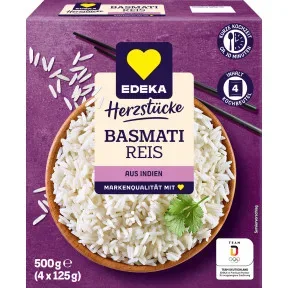 EDEKA Herzstücke Basmati-Reis im Kochbeutel 4x 125G