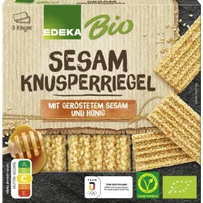 EDEKA Bio Sesam Knusperriegel 3ST 75G