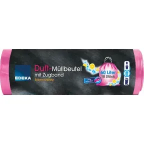 EDEKA Duft Müllbeutel mit Zugband 60L 10ST