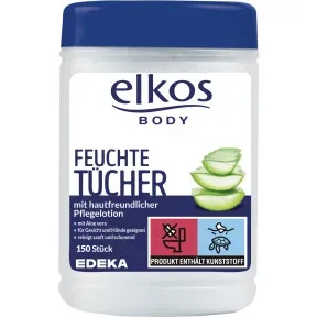 elkos Feuchte Tücher Box 150ST