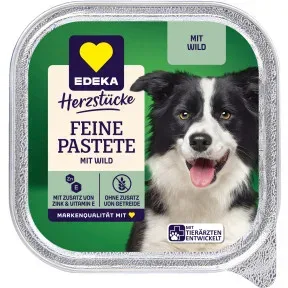 EDEKA Herzstücke Feine Pastete mit Wild 300G