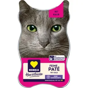 EDEKA Herzstücke Feine Paté mit Kalb 85G