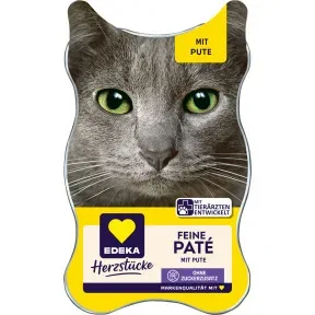 EDEKA Herzstücke Feine Paté mit Pute 85G