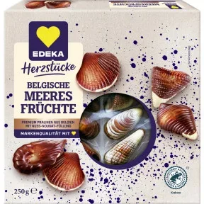 EDEKA Herzstücke Fruits de Mer au chocolat 250G 22ST