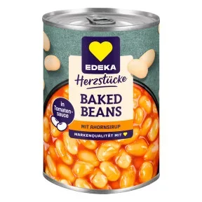 EDEKA Herzstücke Baked Beans mit Ahornsyrup 400G