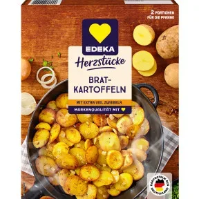 EDEKA Herzstücke Bratkartoffeln mit extra viel Zwiebeln 400g