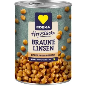 EDEKA Herzstücke Braune Linsen 400G