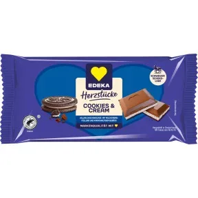 EDEKA Herzstücke Cookies & Cream 90G
