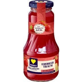 EDEKA Herzstücke Dessertsauce Erdbeere 250ML