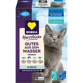 EDEKA Herzstücke Gutes aus dem Wasser in Gelee 12x 85G