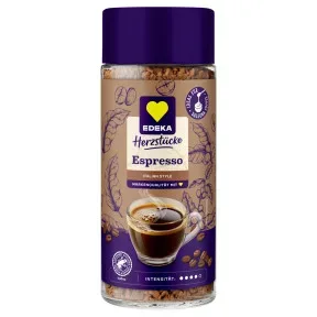 EDEKA Herzstücke Instantkaffee Espresso 100G