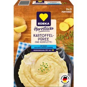 EDEKA Herzstücke Kartoffelpüree das Komplette mit Milch 300G