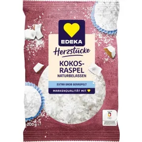 EDEKA Herzstücke Kokosraspel naturbelassen 200G