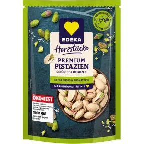 EDEKA Herzstücke Pistazien geröstet gesalzen 150G