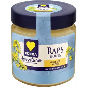 EDEKA Herzstücke Rapshonig im Glas cremig 250G