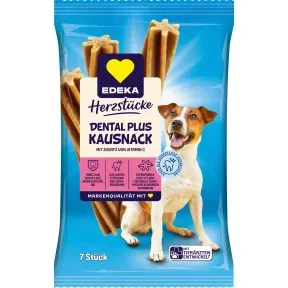EDEKA Herzstücke I Love Dental Plus Kausnack 7ST 210G