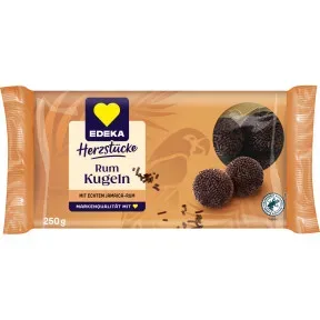 EDEKA Herzstücke Jamaica Rumkugeln 250G