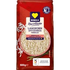 EDEKA Herzstücke Langkorn Spitzenreis Parboiled lose 500G