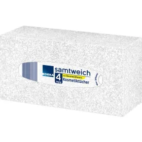 EDEKA Samtweich Kosmetiktücher 4-lagig 80ST