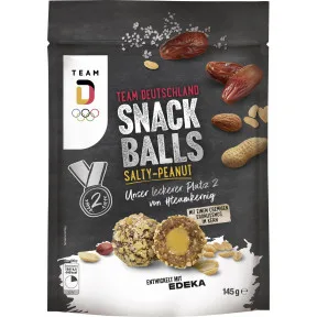 EDEKA Team Deutschland Snack Balls Salty Peanut 145G