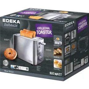EDEKA zuhause Edelstahl Toaster