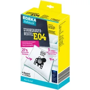 EDEKA zuhause Staubsaugerbeutel E04 4ST