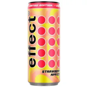 Effect Strawberry Apricot 0,33L Dose - Dose verschmutzt/beschädigt