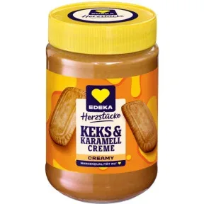 EDEKA Herzstücke Keks & Karamell Creme Creamy 400G