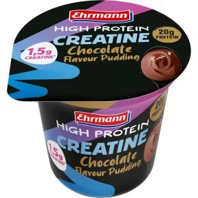 Ehrmann High Protein Creatine Pudding Chocolate Flavour 230G