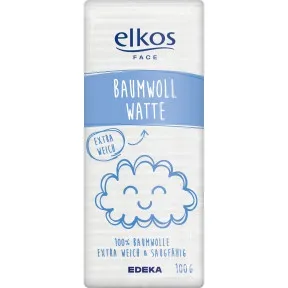 ELKOS Baumwoll Watte 100G